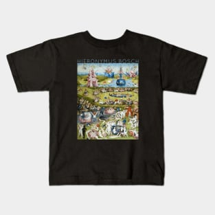 Hieronymus Bosch - The Garden of Earthly Delights Kids T-Shirt